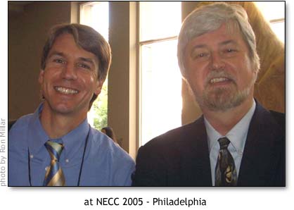 Tom March & Bernie Dodge at NECC 2005